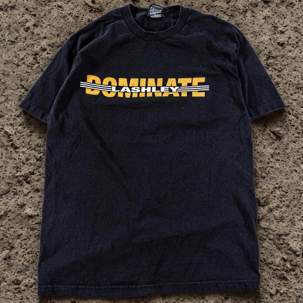 WWE Bobby Lashley Dominate T-Shirt Men’s L Wrestling Attitude Era Vintage 2002